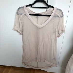 Free People V-Neck T-Shirt